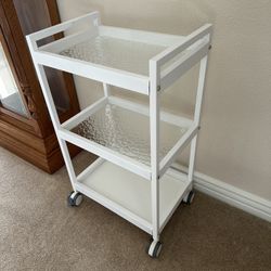 3 Tier Rolling Cart - See Description 