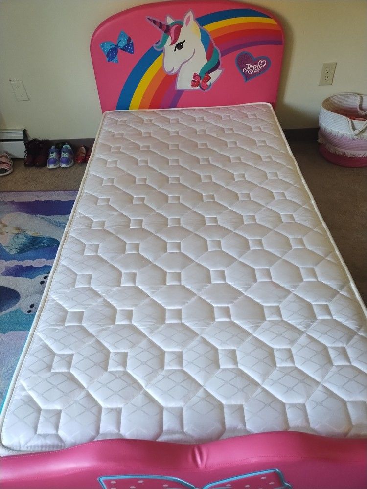 Kids Bedframe With Brand-new Mattress