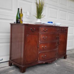 Vintage Drexal Mahogany Buffet Table