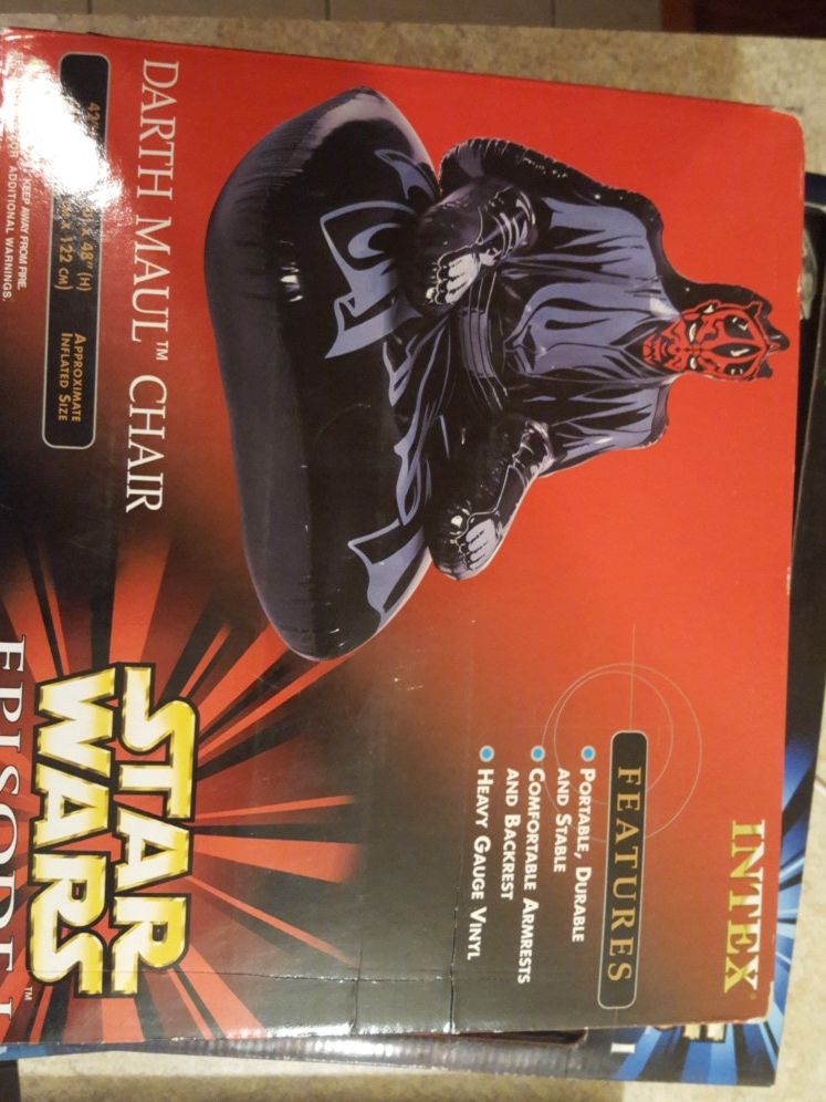 Star Wars Inflatable Darth Maul Chair