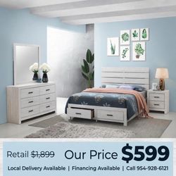 Brand new bedroom set in box