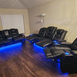 Recliner Set And Dinning Room Set For 6