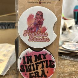 Taylor Swift Neoprene Car Coasters 