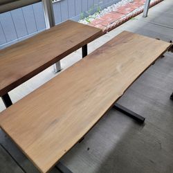 LIVE  EDGE TABLE 