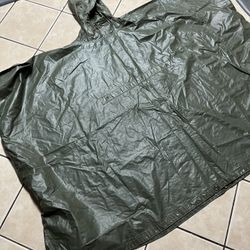 Military rain Poncho