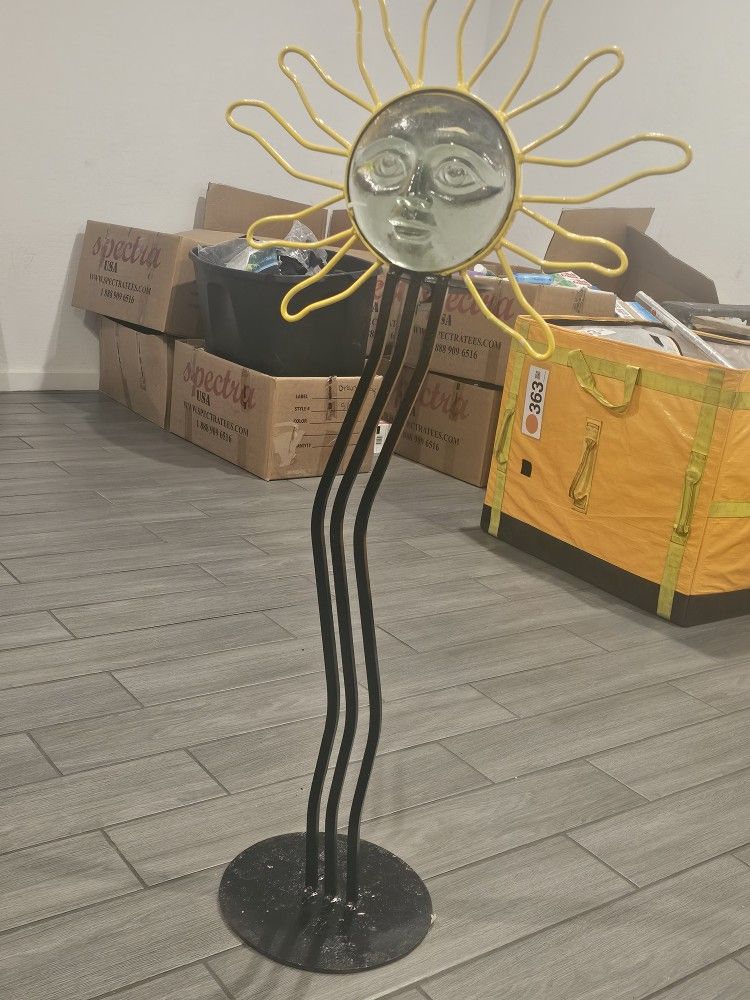 Home Decor Candle Holder 1990 Sunface Candle Holder