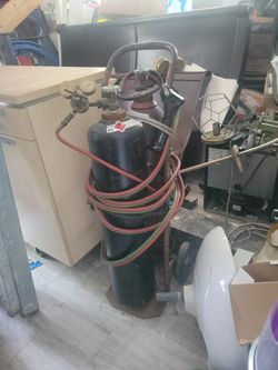 Oxygen And Acetylene Tank