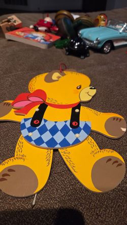 Baerli German numbered handmade pull toy wood