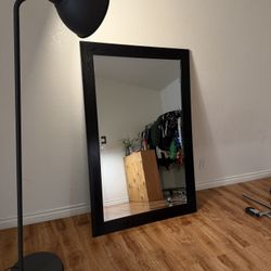 Wooden Big Mirror 