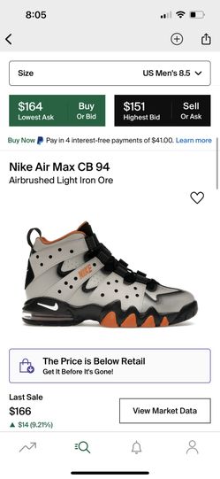 Nike Air Max CB 94 Airbrushed Light Iron Ore