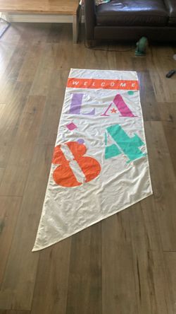 1984 LA Olympics  banner