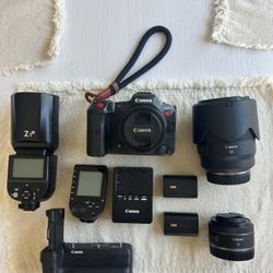 Canon R5C camera Bundle 