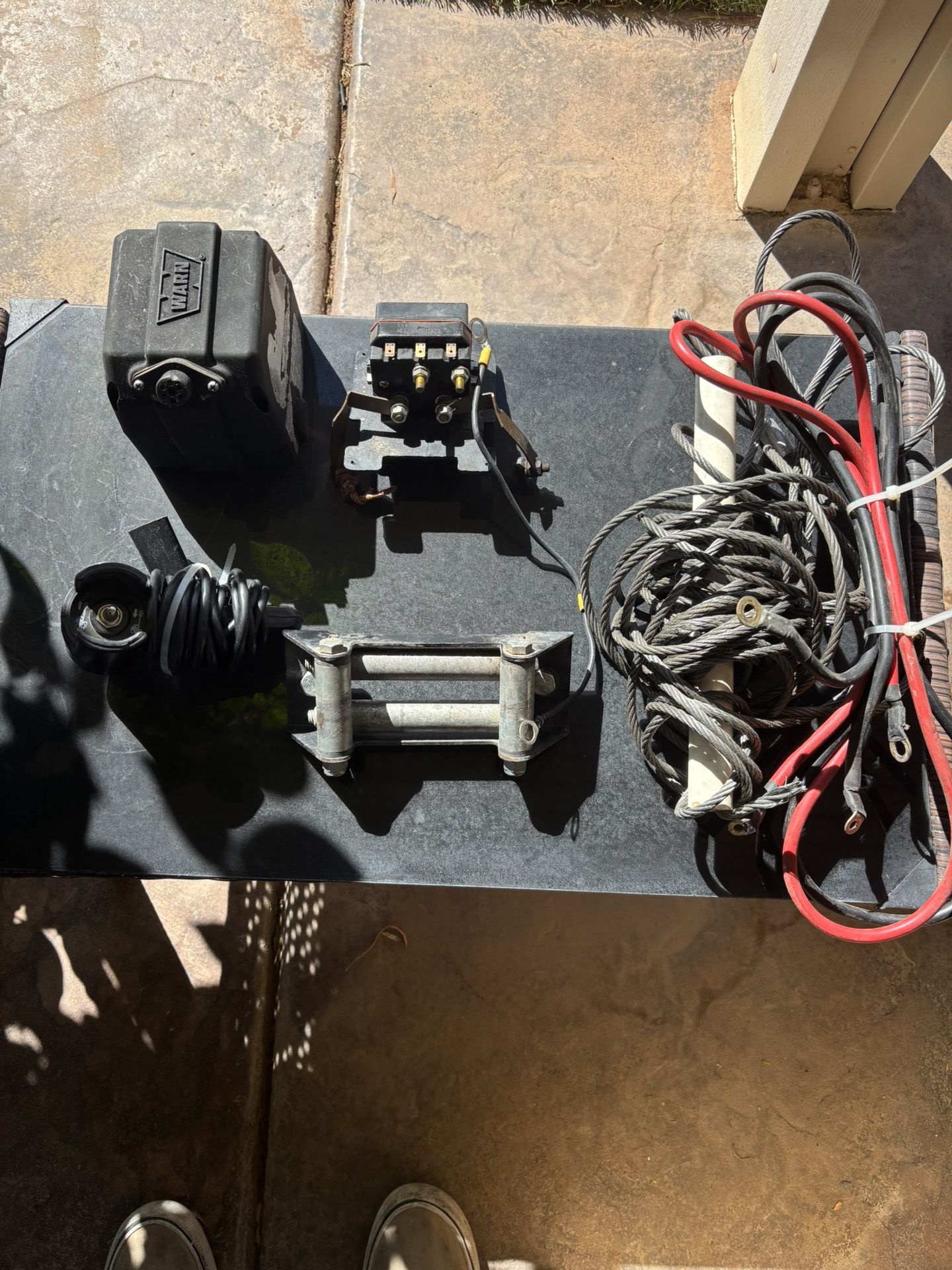 Extra Parts To rebuilt a winch need motor