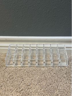 Clear Acrylic Makeup Organizer