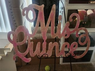 QUINCEAÑERA WOODEN SIGN