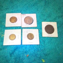 Assortment Of Foreign Coins