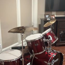 Gammon Drum set With Double Bass