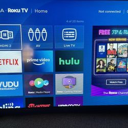 32 Inch  Insignia LED  Roku TV With Remote