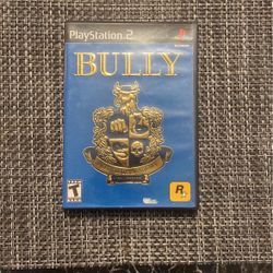 Bully Playstation 2 