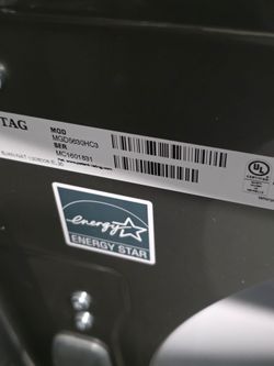 Maytag stackable washer and dryer front load