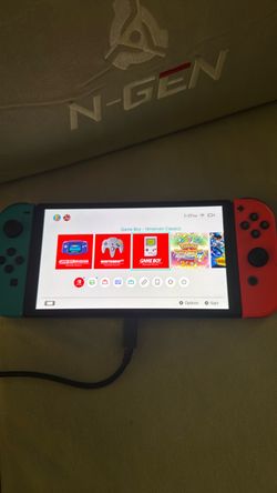 Nintendo Switch OLED Bundle with Accessories & Pokemon ultra diamond included