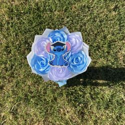 Stitch graduation bouquet 