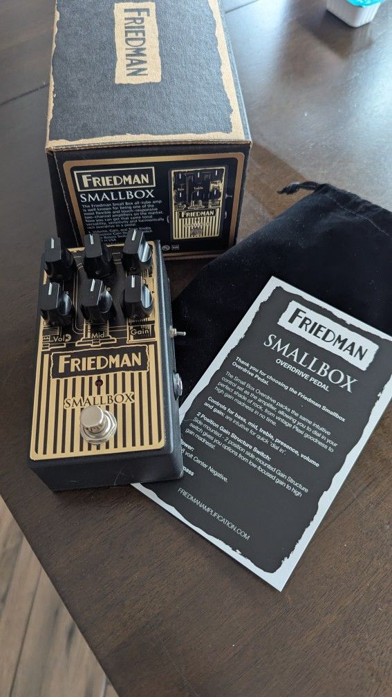 Friedman Smallbox Pedal