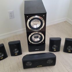 Genesis Media Labs G-6.1 Digital Series Home Theater Speaker System 1000 Watts