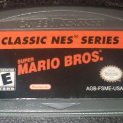 Super Mario Bros. Classic NES Series GBA Game Cartidge Gameboy Advance Video Game
