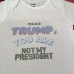 Baby hates Trump 