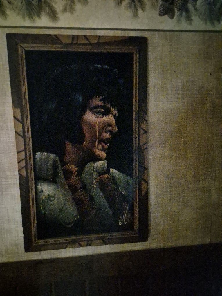 original Elvis painting