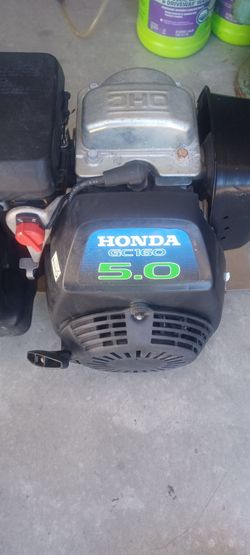 Honda gc160cc engine side shaft. Start CD runs perfect
