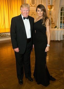 PRESIDENT TRUMP & FIRST LADY MELANIA