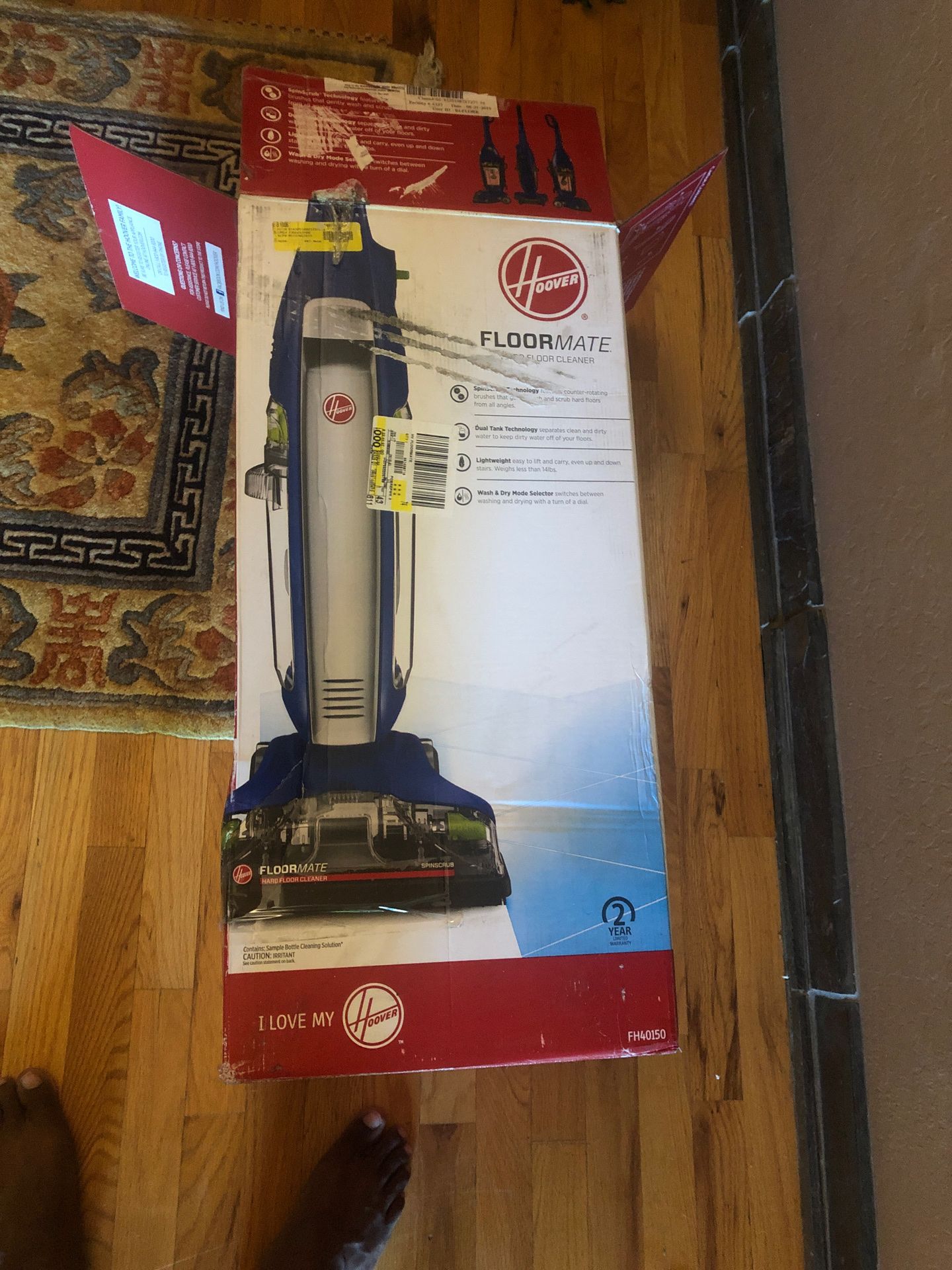 Hoover floormate vacuum