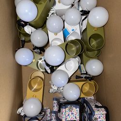 Moving Sale – LED Organizer Lamps + Lunch Boxes – $50