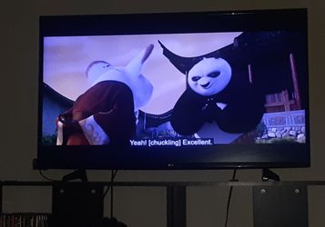 50' LG  TV(blue screen)