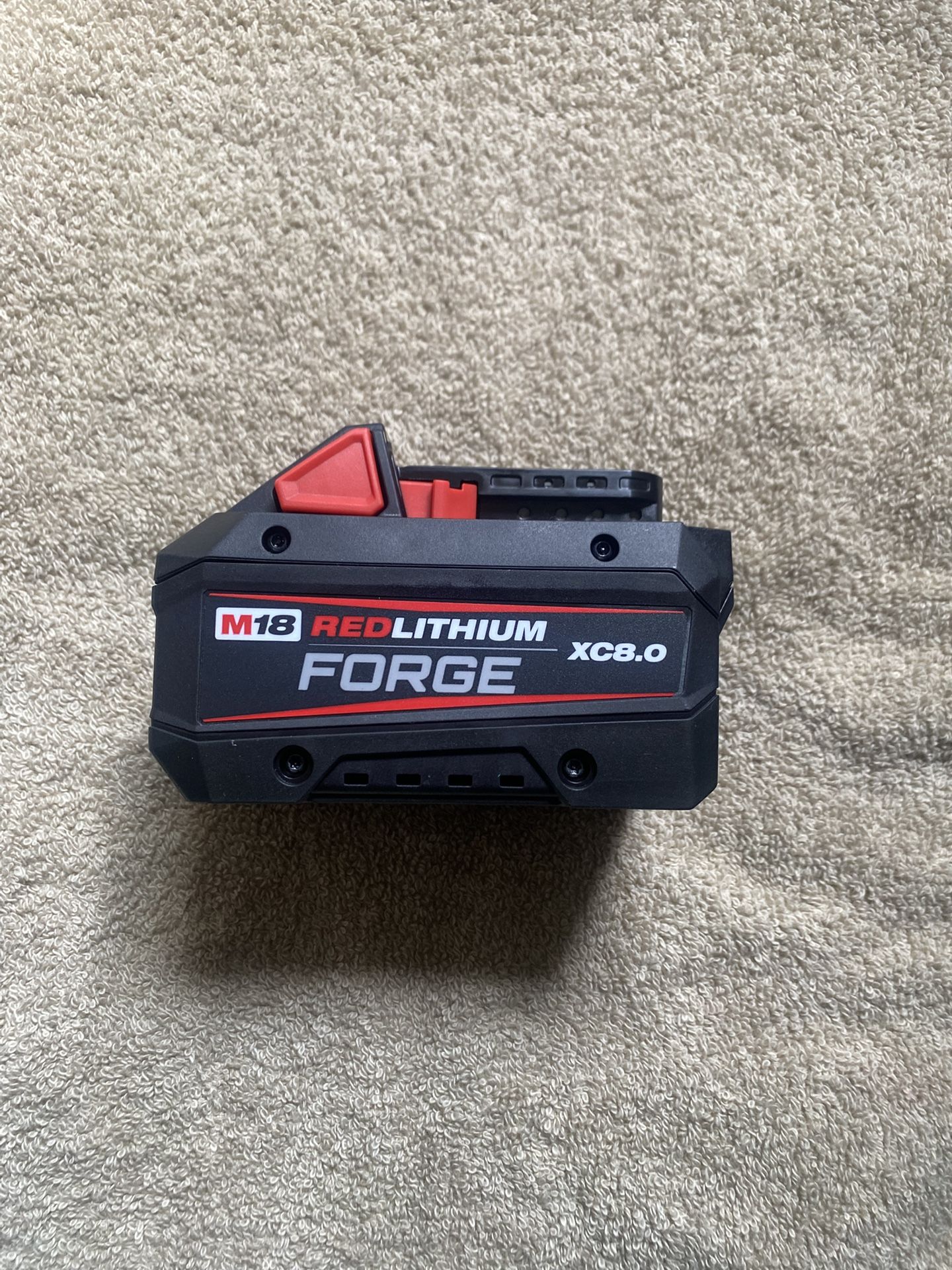Milwuakee M18 Red Lithium FORGE XC 8.0 Battery