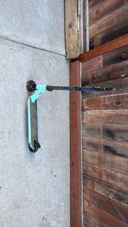 Pro Stunt Scooter Teal and Black old