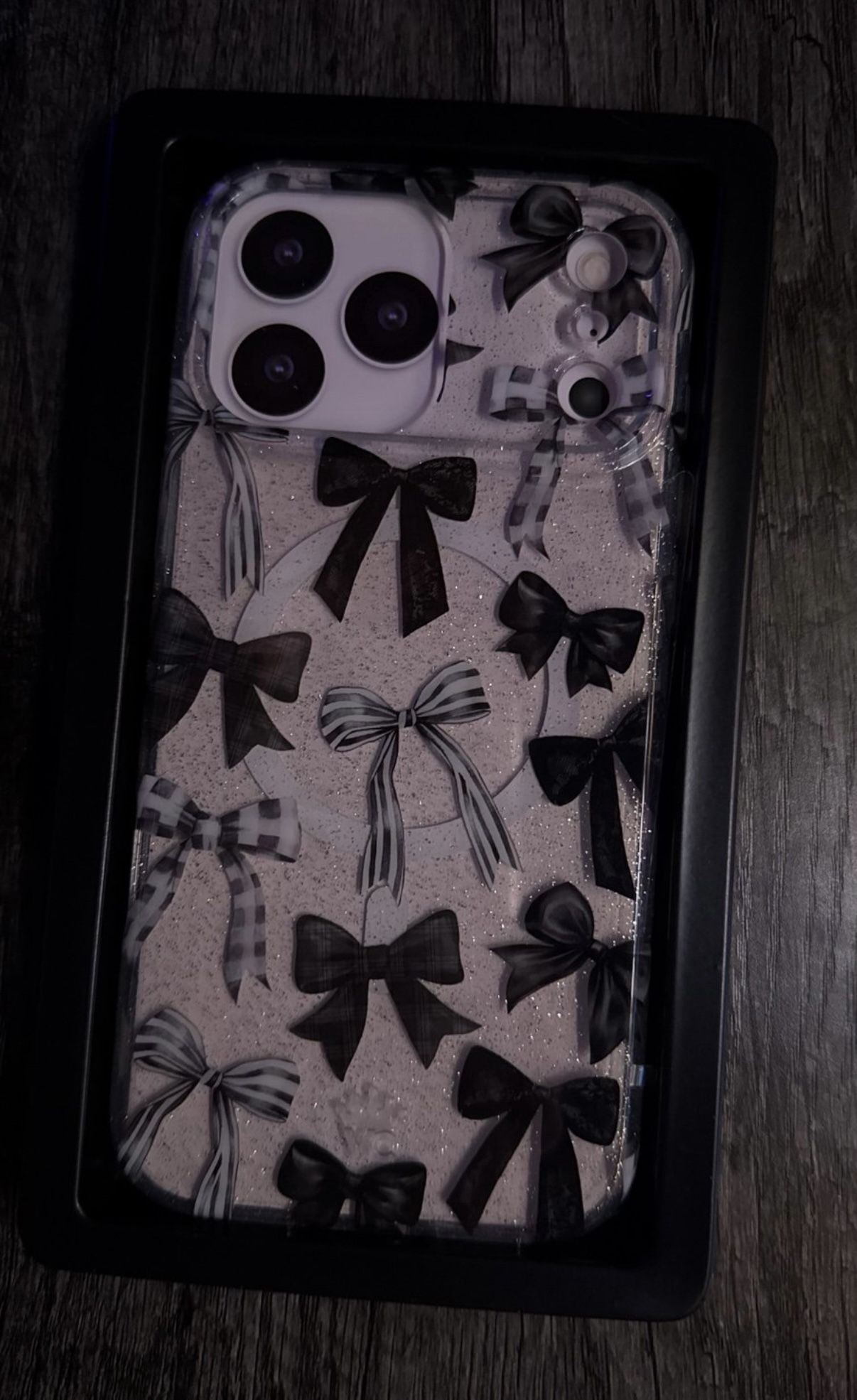 Velvet Caviar Gothic Bows iPhone 17 Pro Max Case