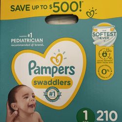 Pampers Diapers Size 1 