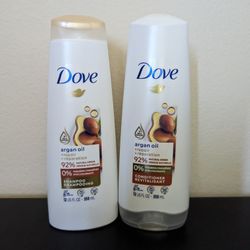 Dove Argan Oil Shampoo And Conditioner