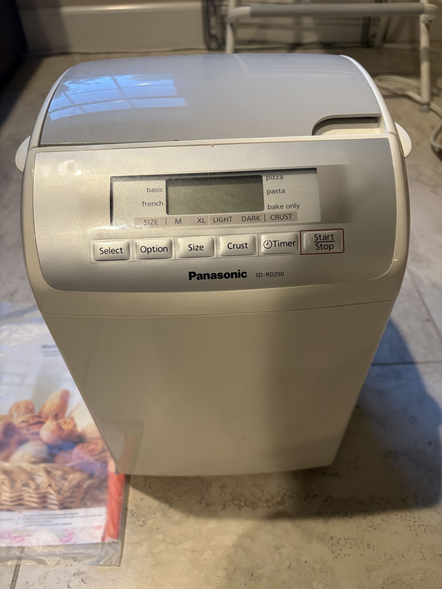 Panasonic SD-RD250 Automatic Breadmaker w/ Fruit & Nut Dispenser