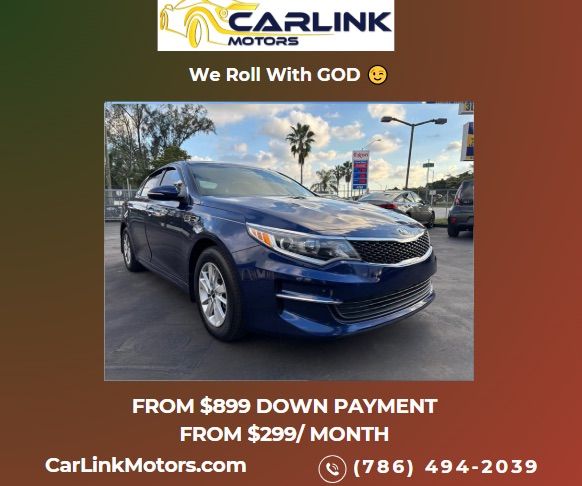 2018 KIA OPTIMA FROM $899 DOWN PAYMENT