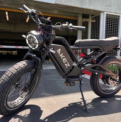 ✅ New - 52Volt/1500W/3000W Electric Dirt Bike Style E-Bike, 25ah Battery, 40mph