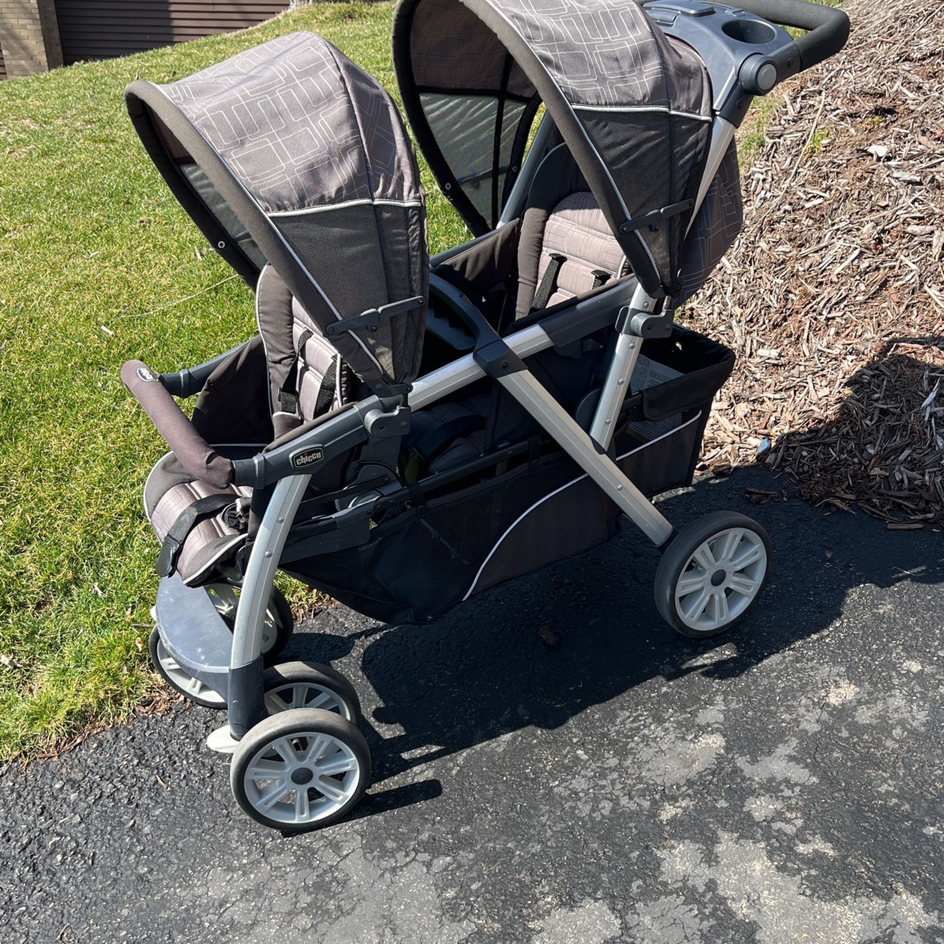 Chicco Double Cortina Stroller