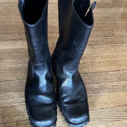 Harley-Davidson Leather Boots – Men’s Size 10 –excellent condition