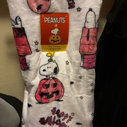 Snoopy Halloween Blanket 