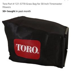 Toro Lawn Mower Bag 