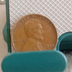 Rare 1944 Wheat Penny No Mint Mark 