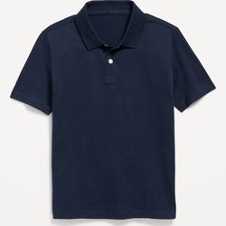 6-Boys School Short Sleeve Polo Shirt
